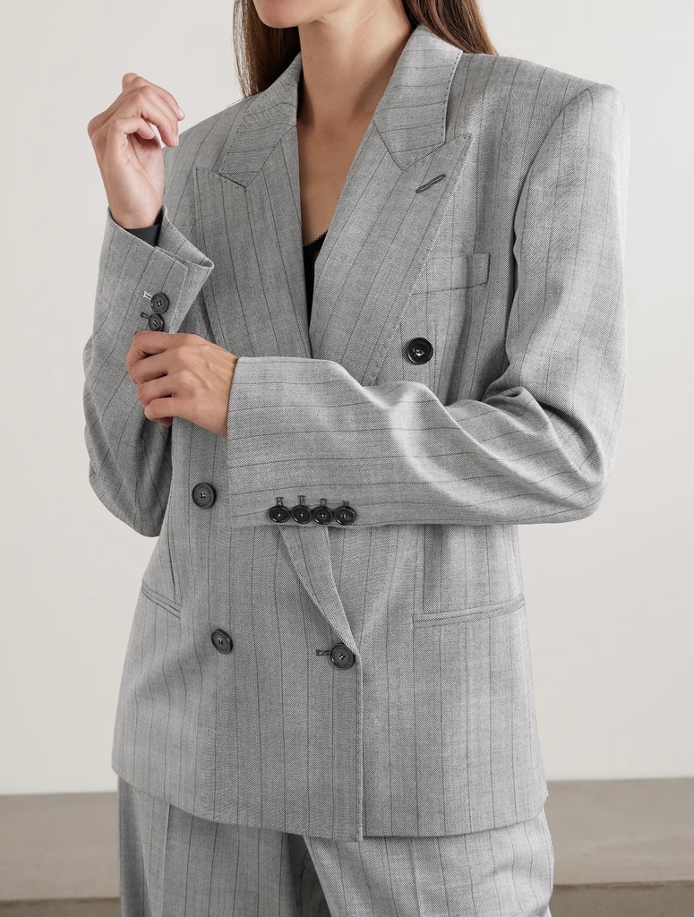 PINSTRIPE DB JACKET