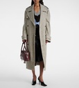 Herringbone Trench Coat