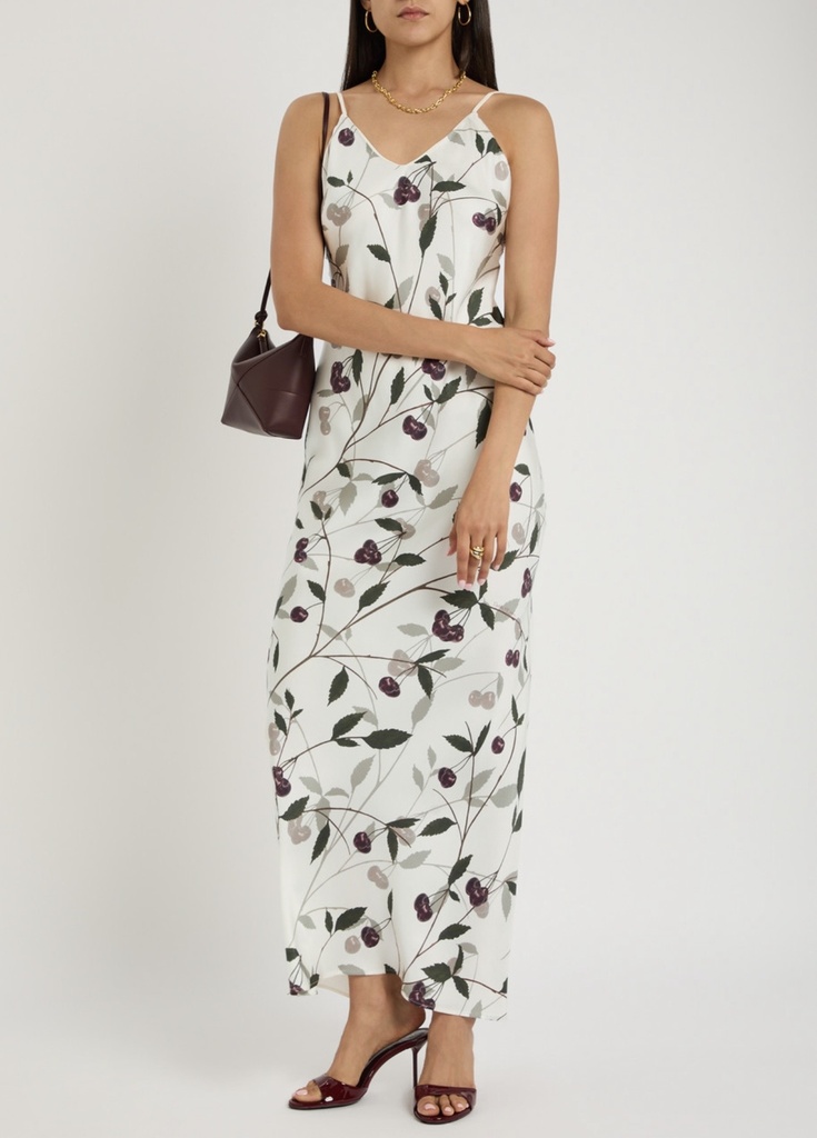 High Summer Cherry Silk