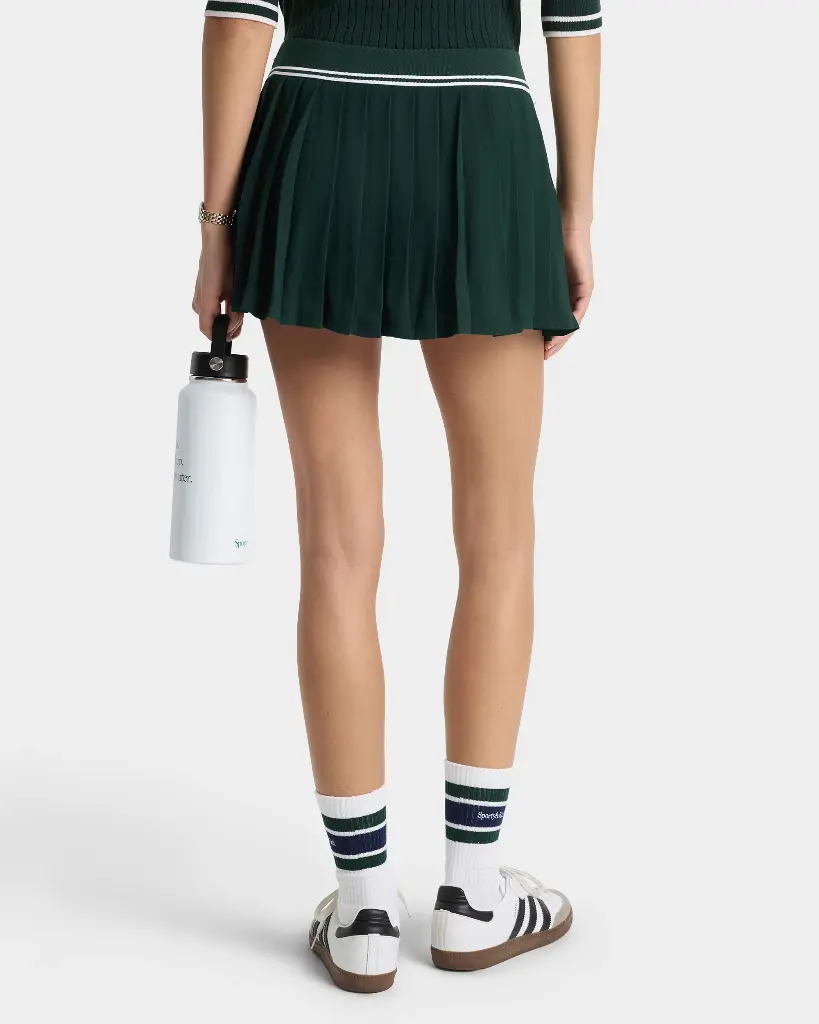SRC Abigail Skirt Green and White