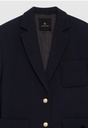Kinsley Wool-Blend Single-Breasted Blazer