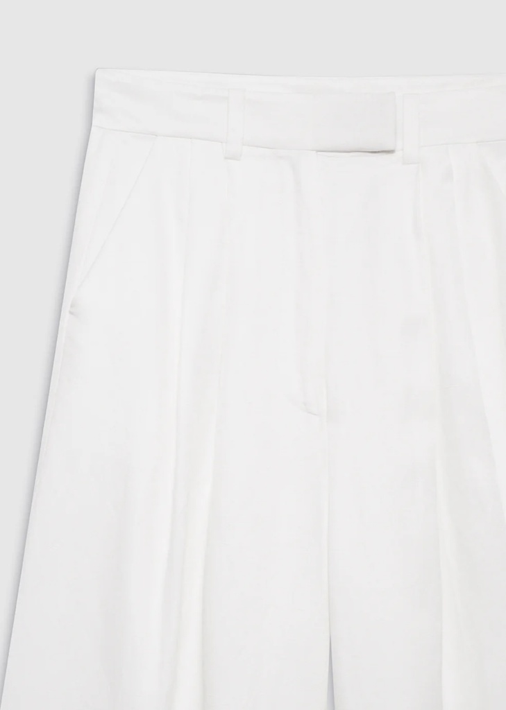 Lou Trouser - Ivory Linen Blend