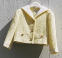 Yellow Boucle Jacket