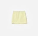 Yellow Boucle Skirt