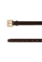 Nicola Belt - Dark Brown Suede