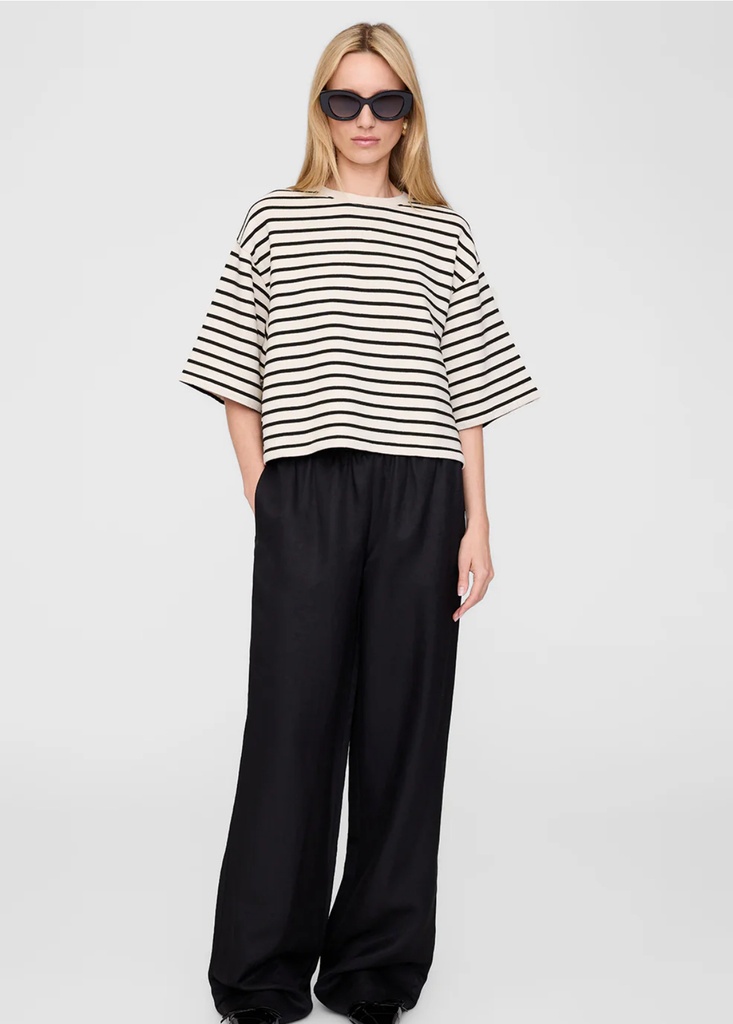 Soto Pants- Black Linen Blend