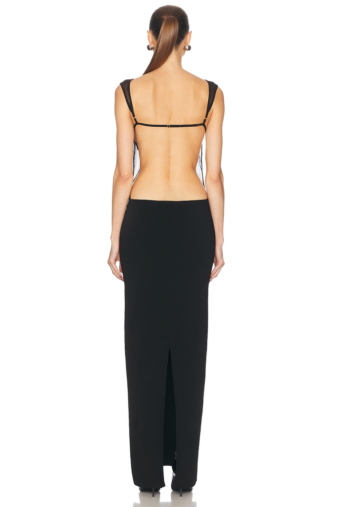 La Robe Platano Dress Black