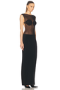 La Robe Platano Dress Black