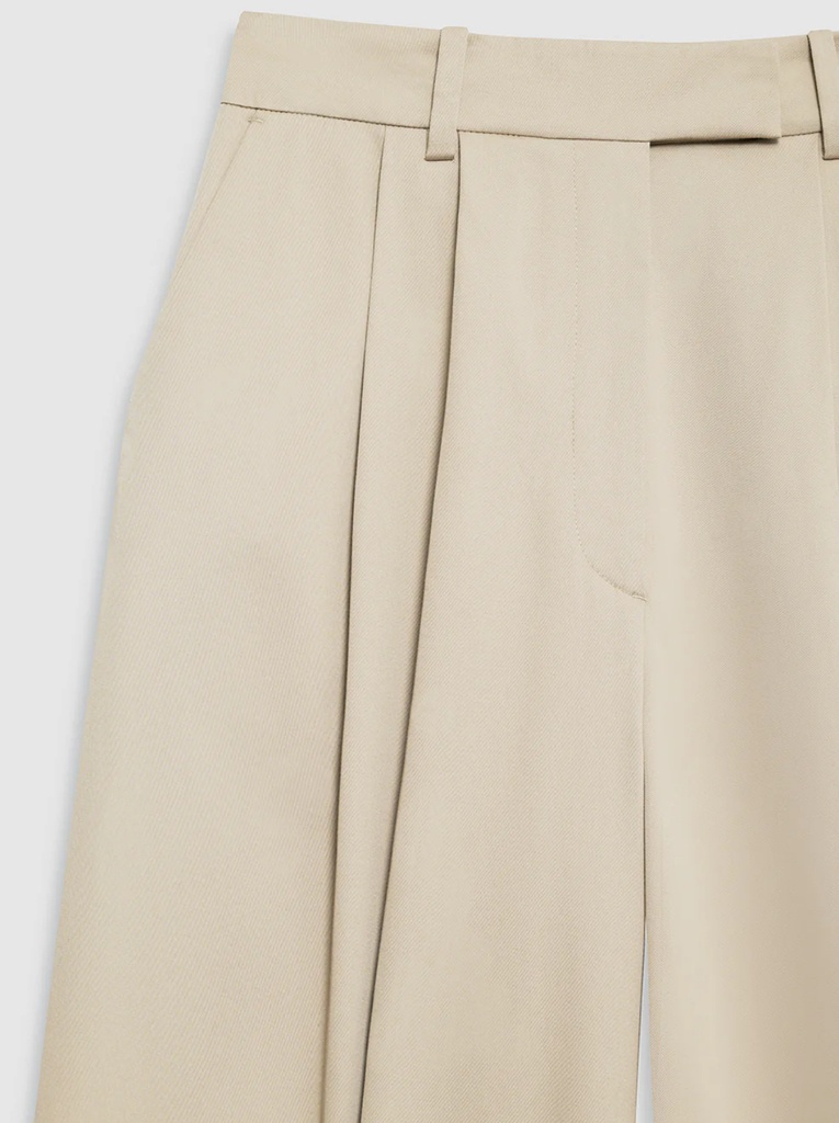 Kline Linen-Blend Wide-Leg Pants