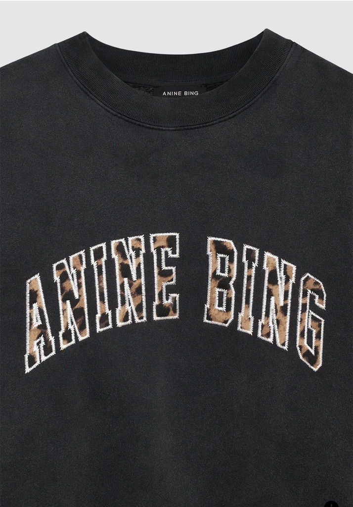 MILES SWEATSHIRT NY - WASHED BLACK