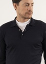 Man - Knitted polo with buttons