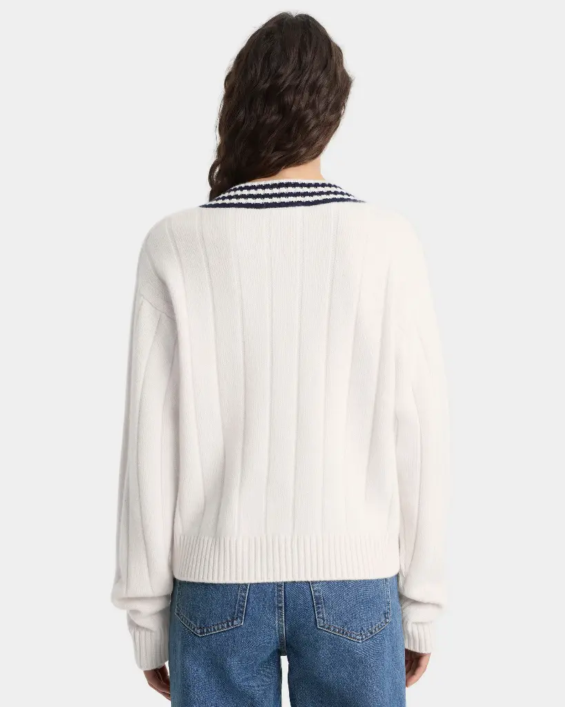 SCR Cableknit Cashmere Cardigan