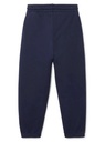 Bookish Sweatpant Navy Blue - White