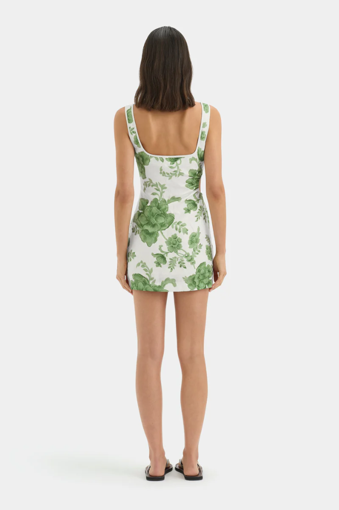 Gardella Cut Out Mini Dress- Frisa Print