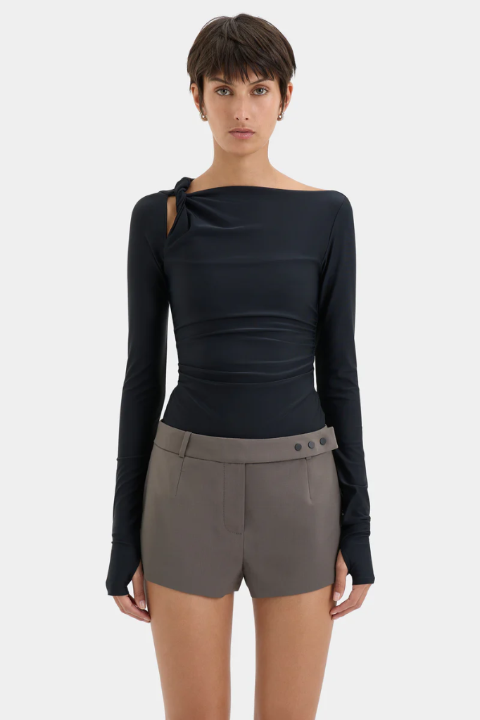 Maya Mini Short Grey