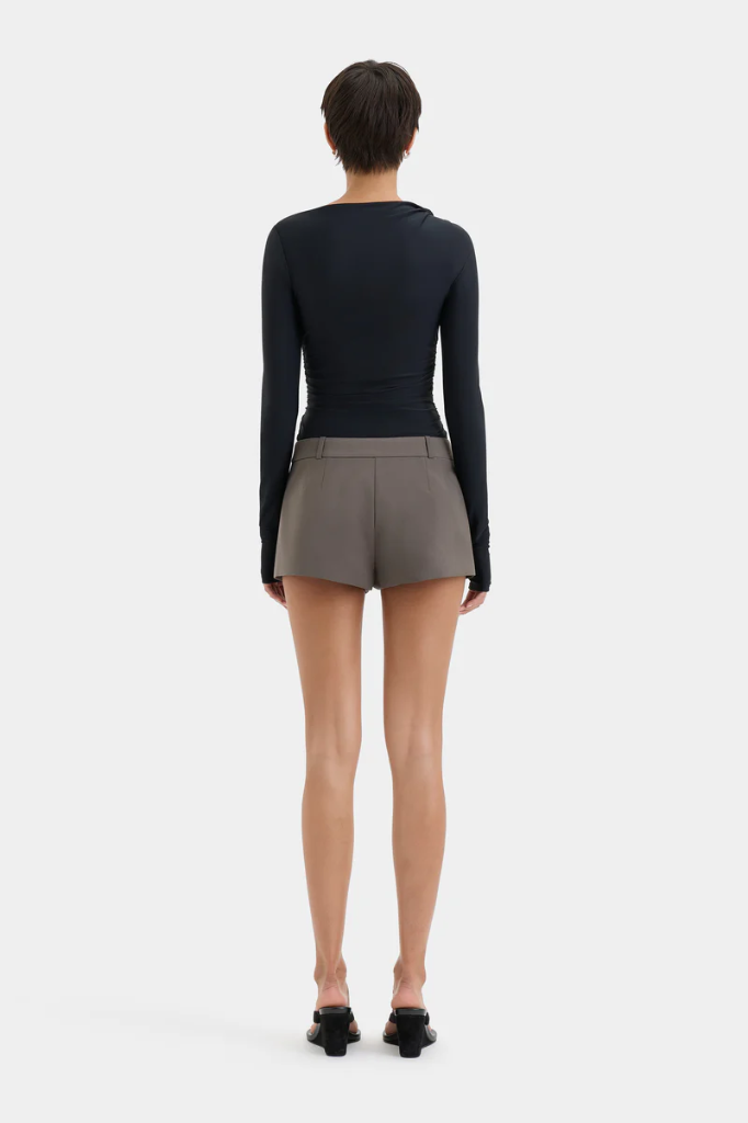 Maya Mini Short Grey