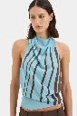 Rioja Halter Scarf Top
