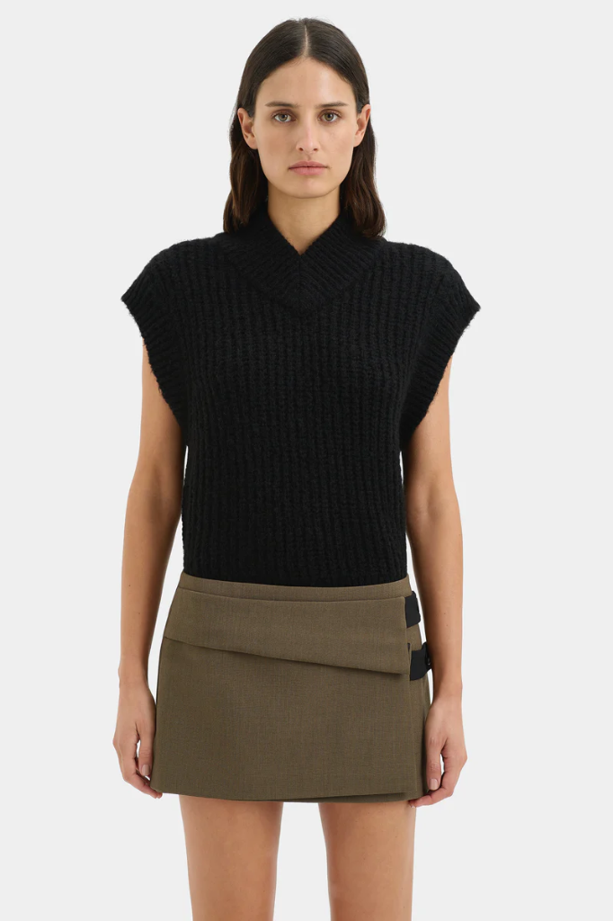 Sartoria Mini Skirt - Chocolate Marle