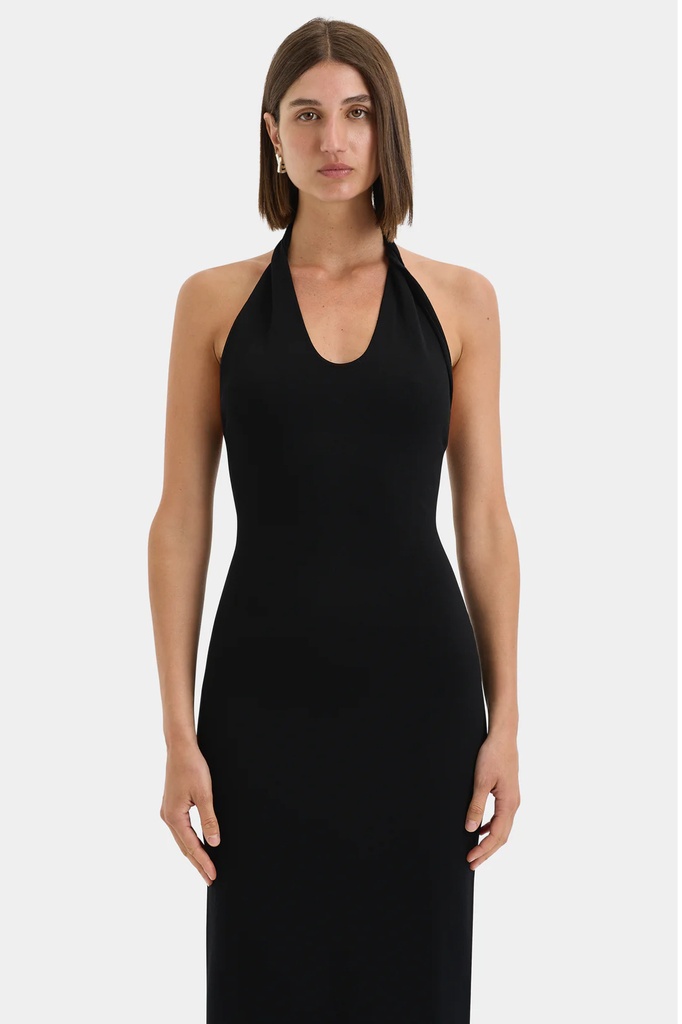 Slari Halter Twist Dress