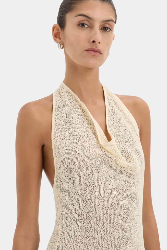 Calestiono Halter Dress