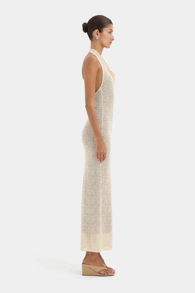 Calestiono Halter Dress