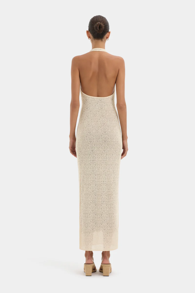 Calestiono Halter Dress