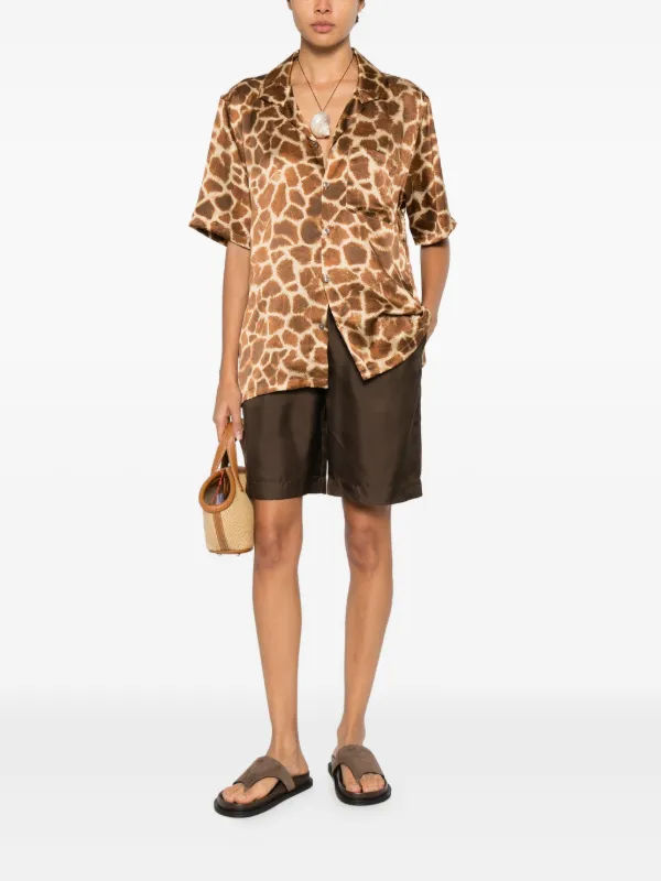 Deep Taupe Shorts Zinia