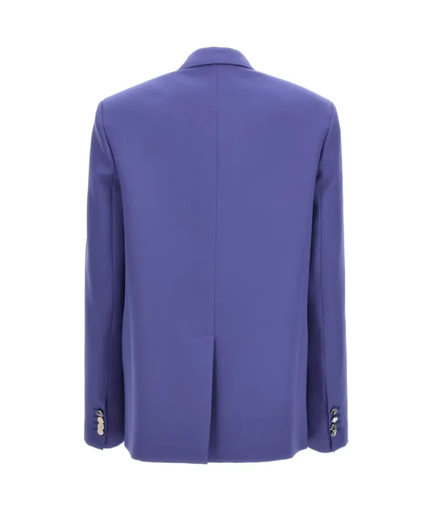 Single-Breasted Virgin Wool Blazer