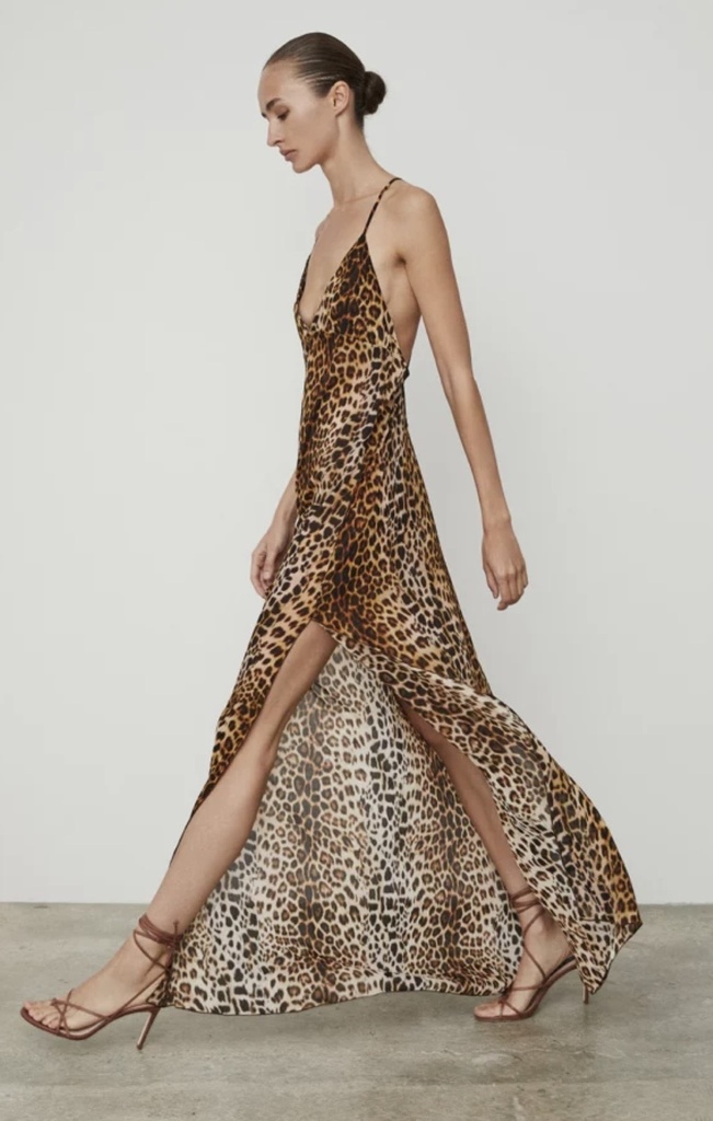 Alberta Dress Leopard