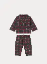 Pyjama Joan deux pièces à carreaux en coton biologique