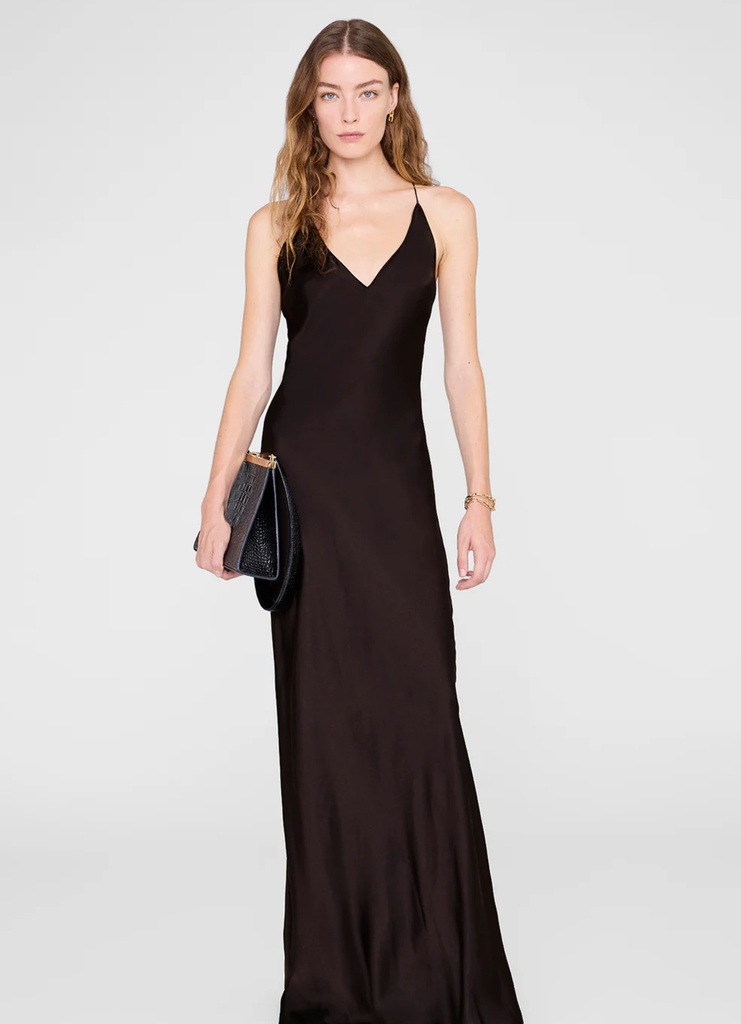 Laurel Dress - Deep Brown