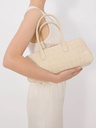 Mawi Embossed nubuck rectangular handbag - Mawi Mini Handbag