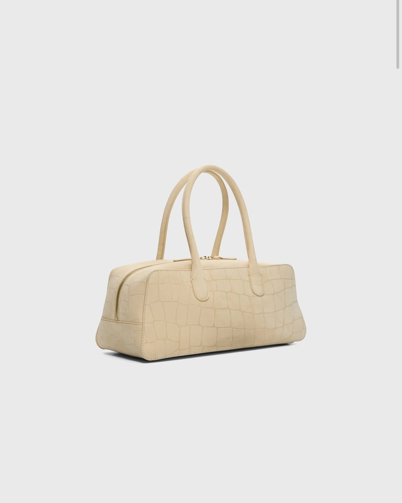 Mawi Embossed nubuck rectangular handbag - Mawi Mini Handbag