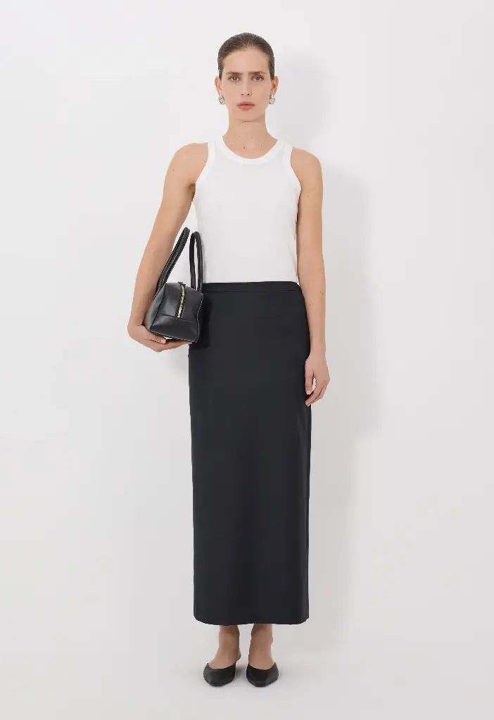 Cara Straight Maxi Skirt