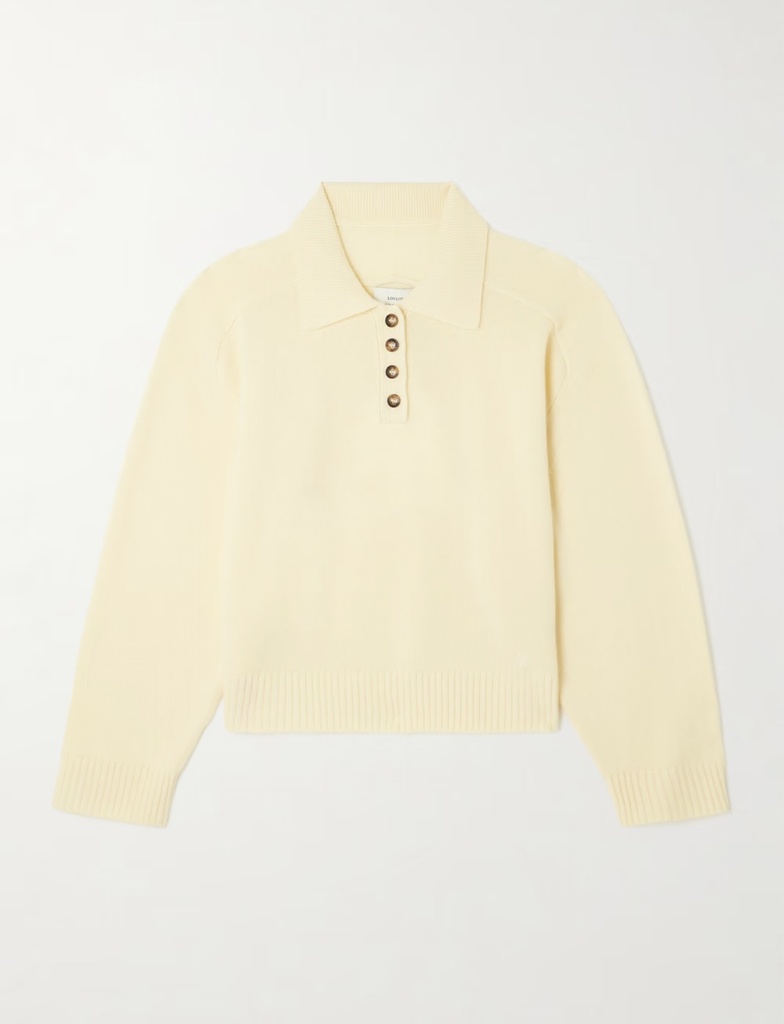 Homere LSD Polo Collar Sweater - Homere LDS Boxy Sweater