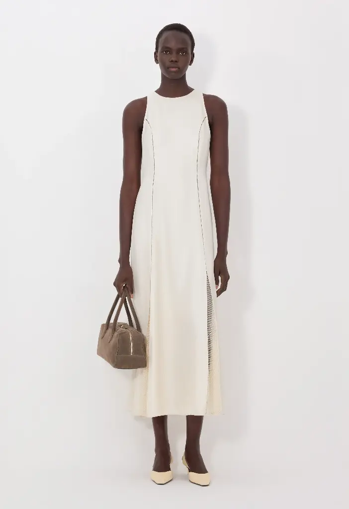 Iraka Detailed Maxi Dress