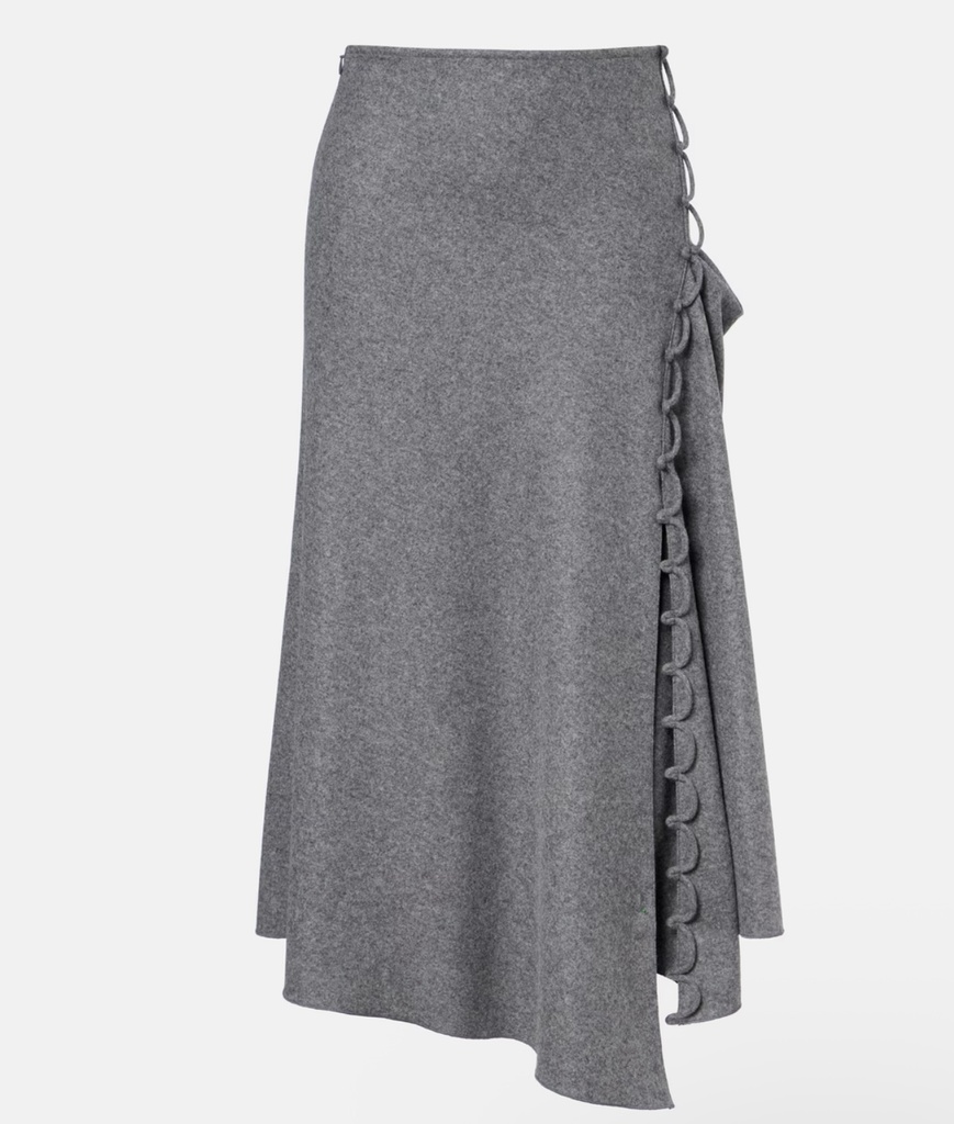 Rouleau Detail Skirt