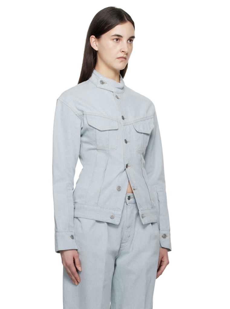 Sculptural Denim Jacket