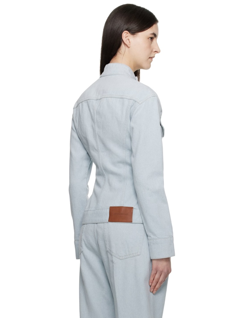 Sculptural Denim Jacket