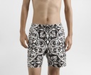 Majolica Print Swim Shorts Black