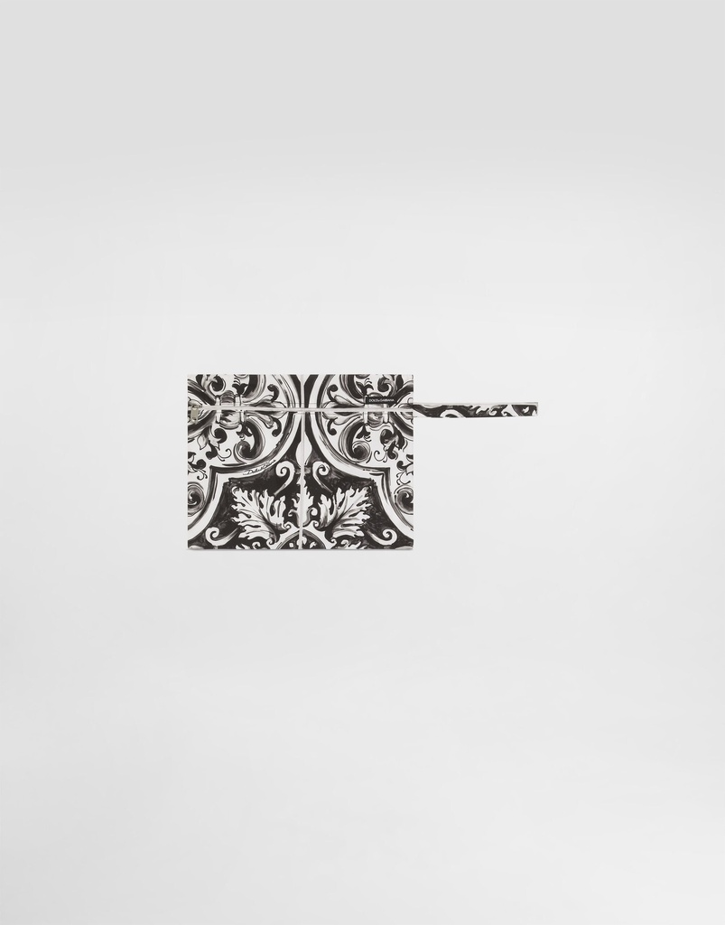 Majolica Print Swim Shorts Black