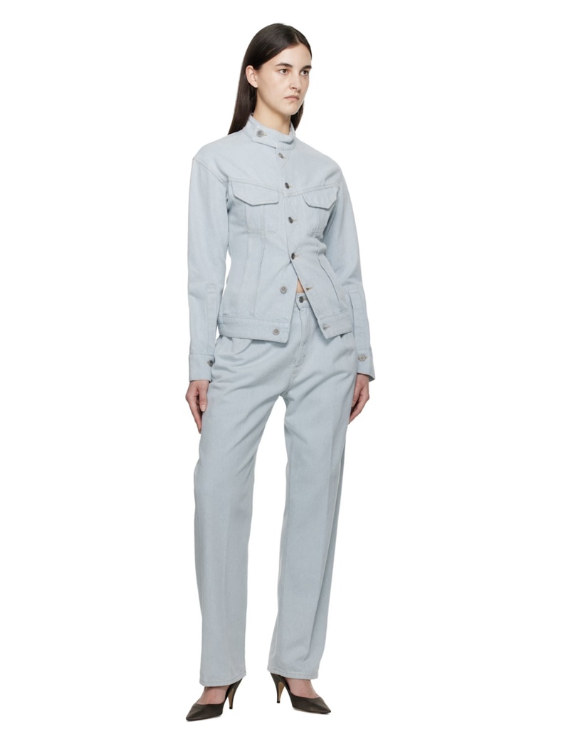 Sculptural Denim Jacket