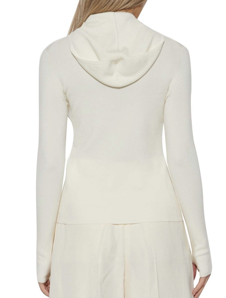 Piping Detail Hhooded Top