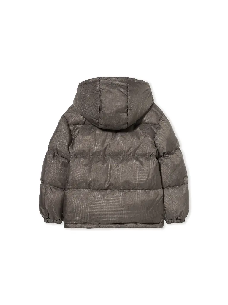 Off White Ripstop Puffer Dark Grey - Ref