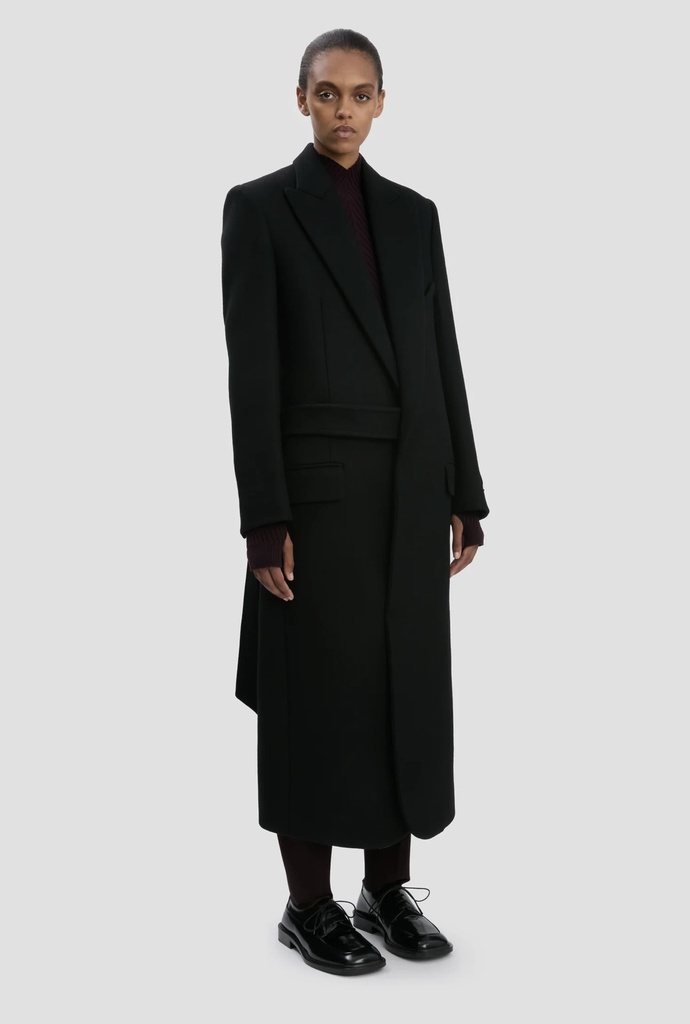 Double - Belted Coat