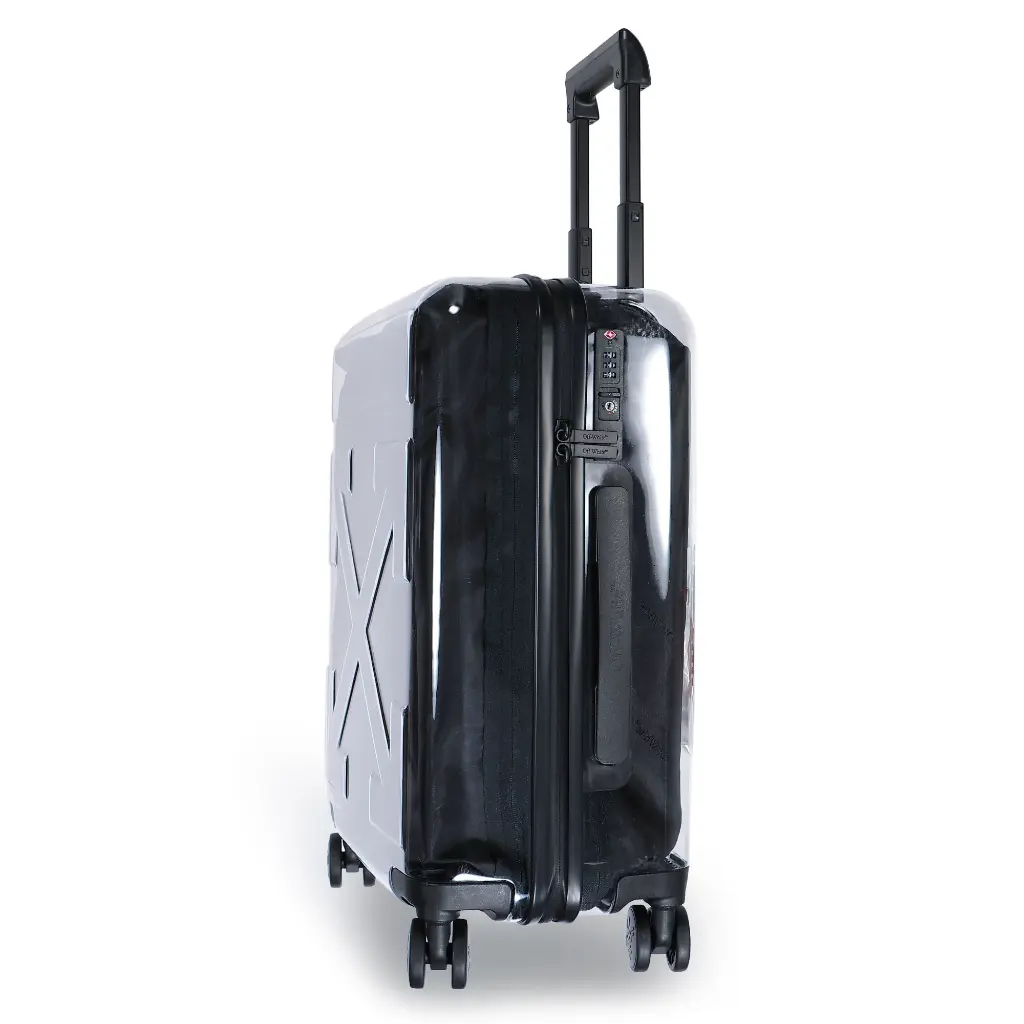 Quote Arrow Trolley Transparent - Black