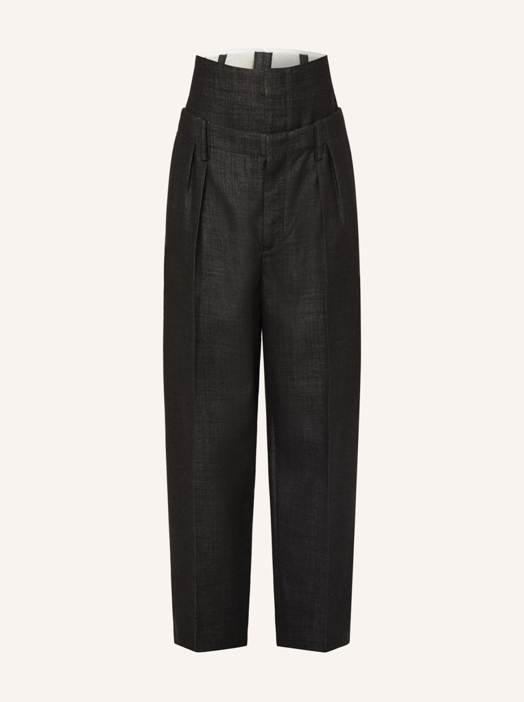 Double Waistband Detail Trouser
