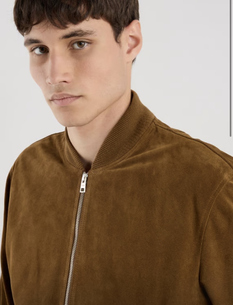 Leather Blouson