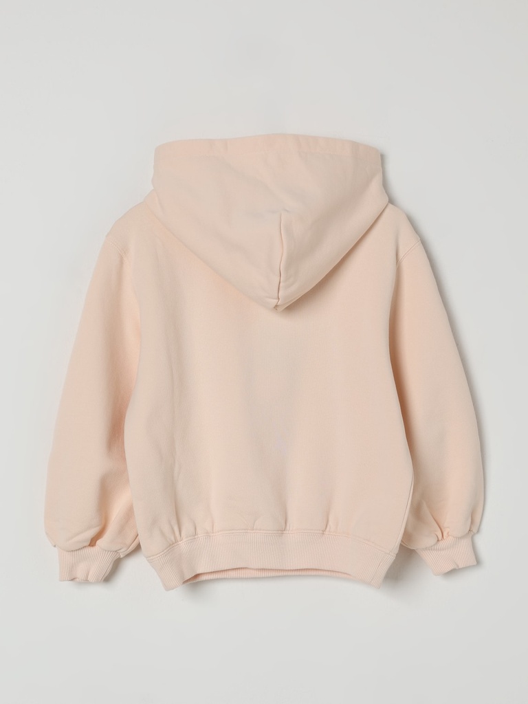 Felpa Con Cappuccio Rosa Pallido