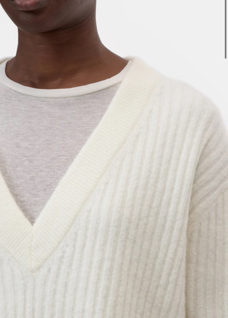 V Neck Rib